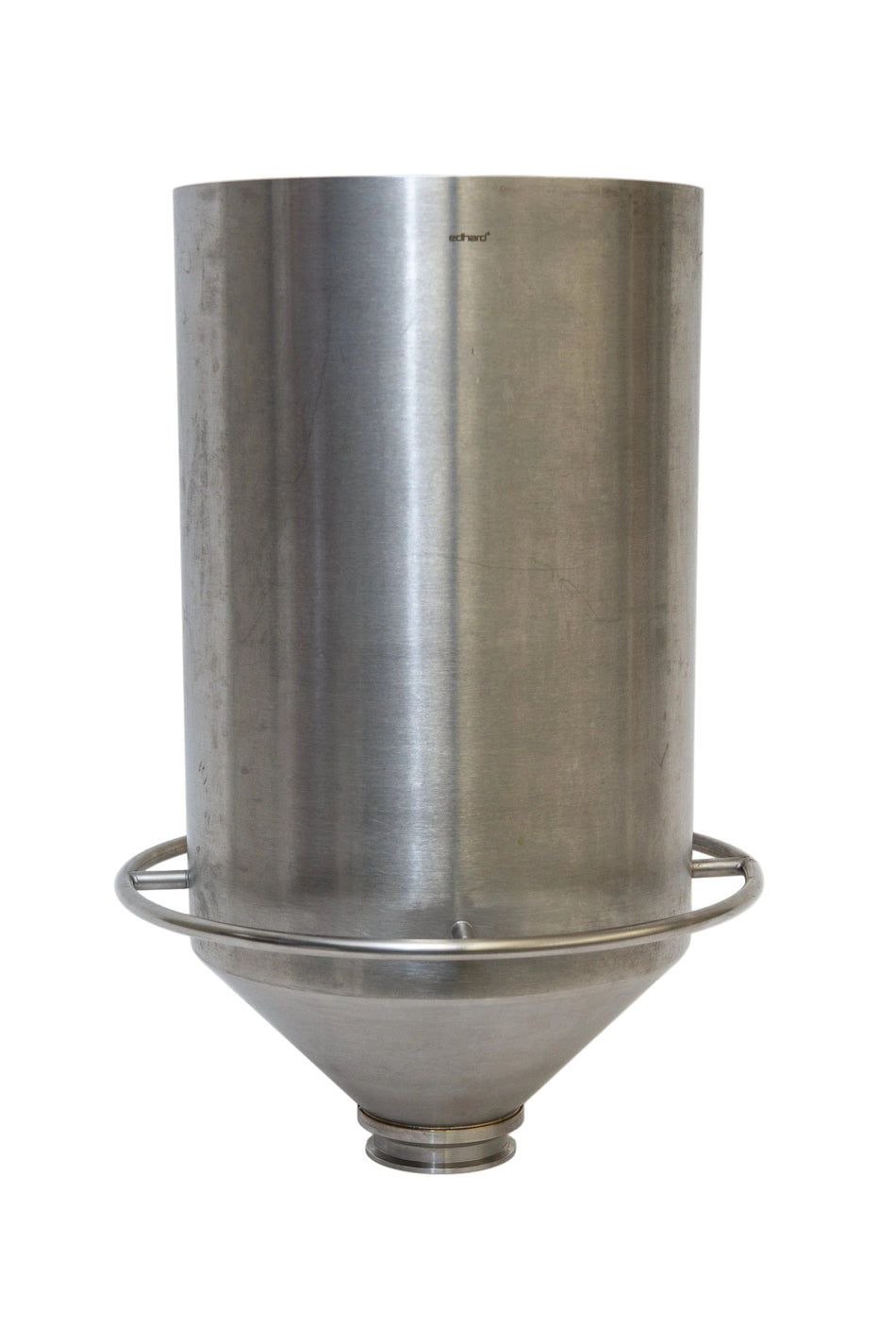 FT-20064 - Hopper-18 Qt.-Stainless Steel-45° Neck (Sanitary Fitting)