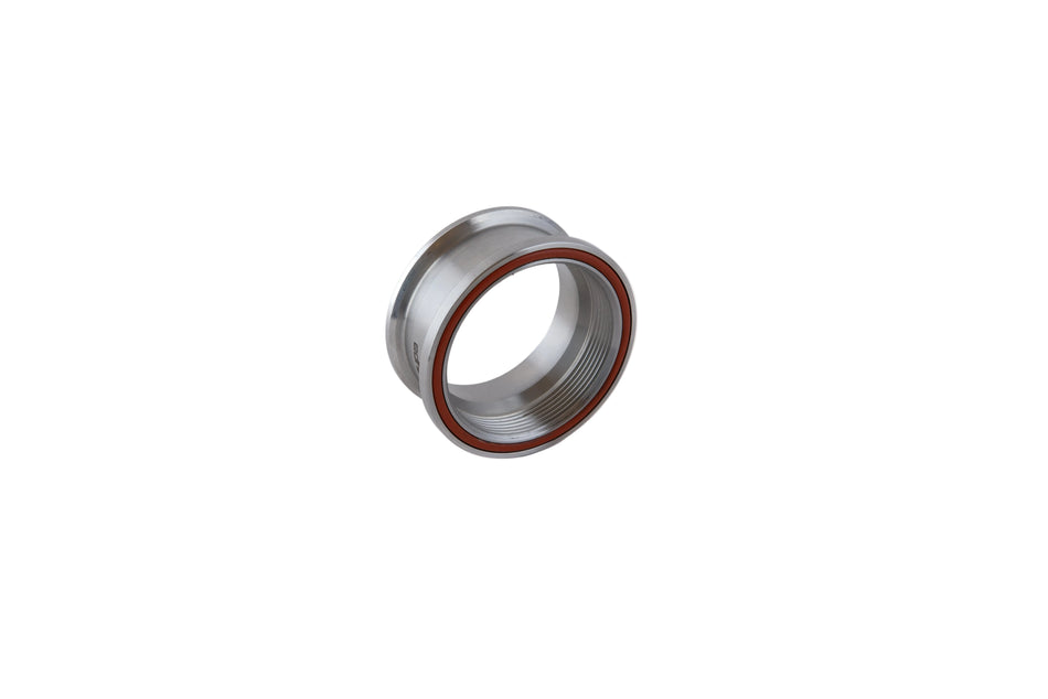 FT-3698 - Adaptor-Hopper - 2.5" Sanitary Fitting to Female Threads Assembly